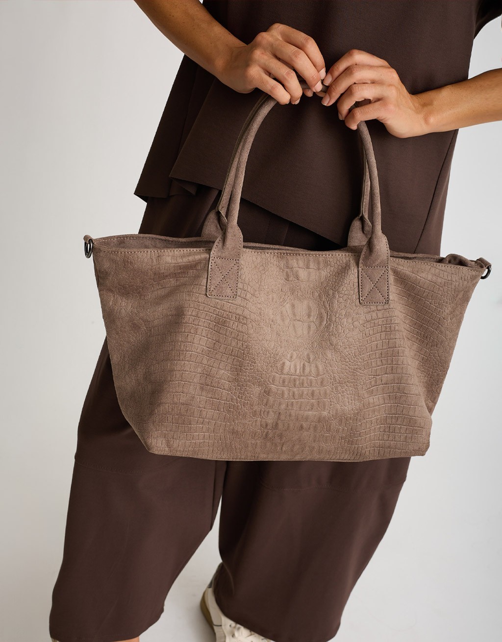 Borsa Effetto Cocco 2 in 1 Trasformabile