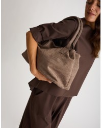 Borsa Effetto Cocco 2 in 1 Trasformabile