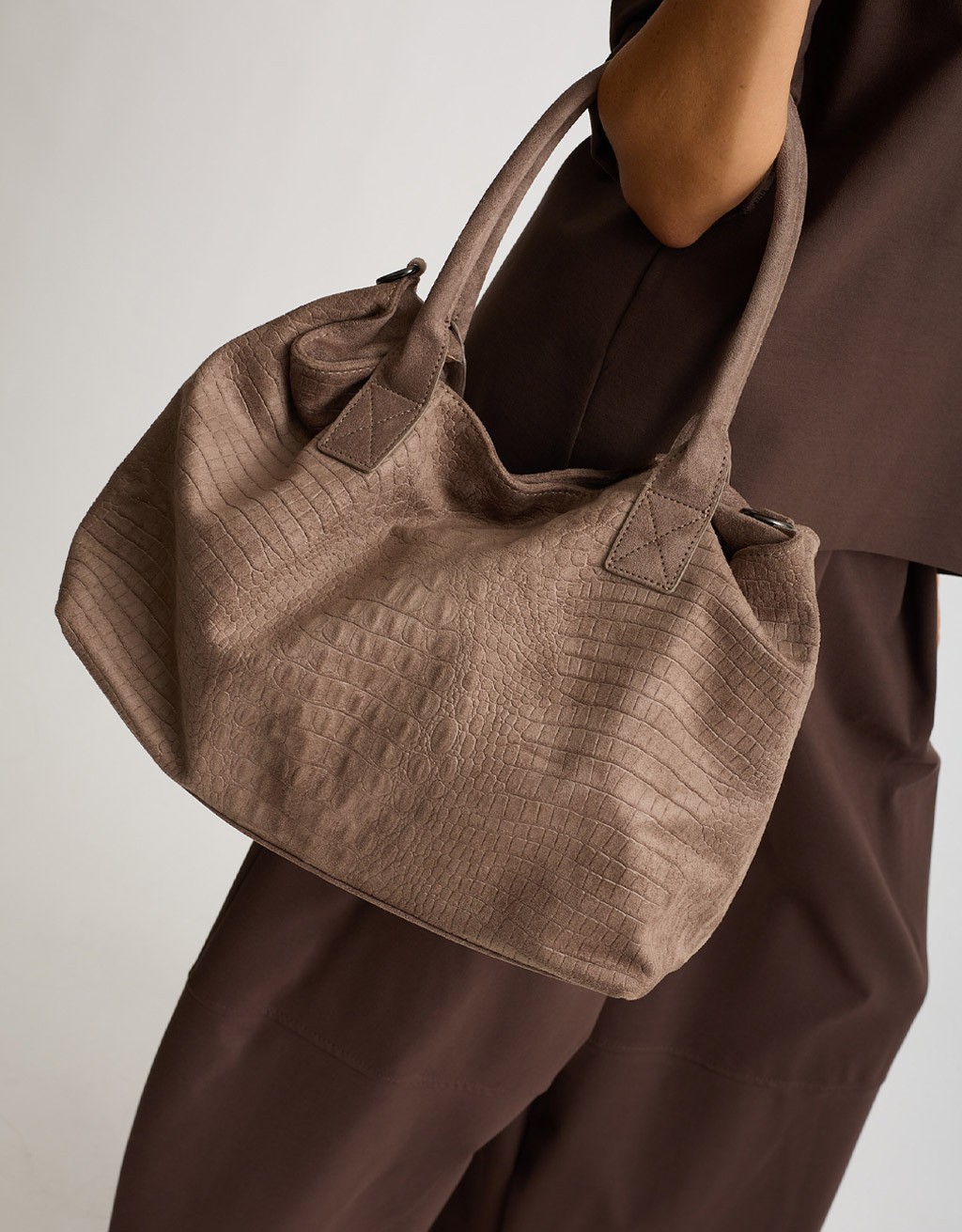 Borsa Effetto Cocco 2 in 1 Trasformabile