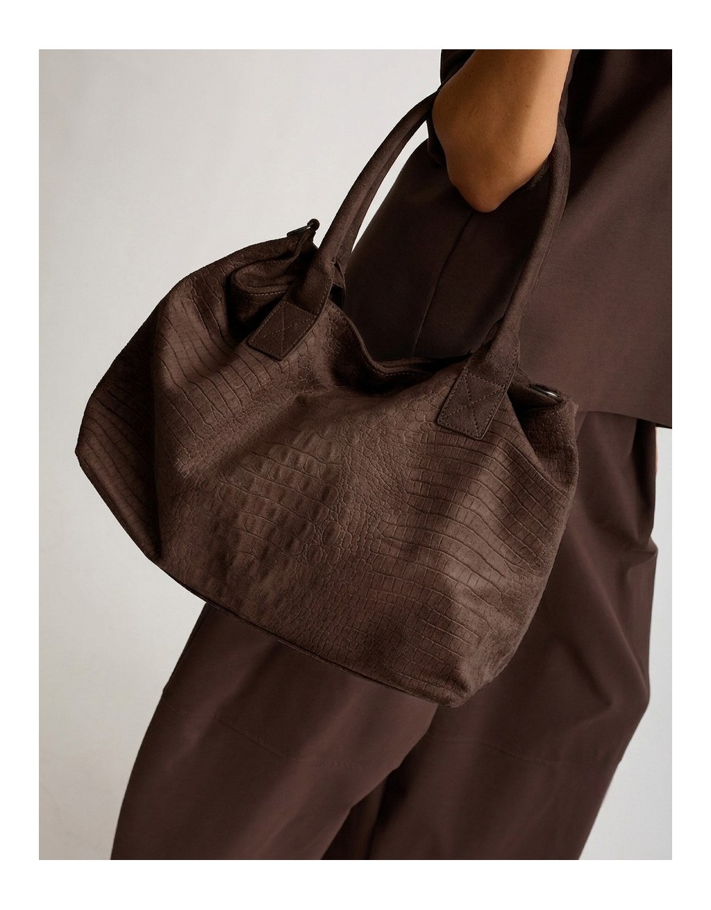 Borsa Effetto Cocco 2 in 1 Trasformabile