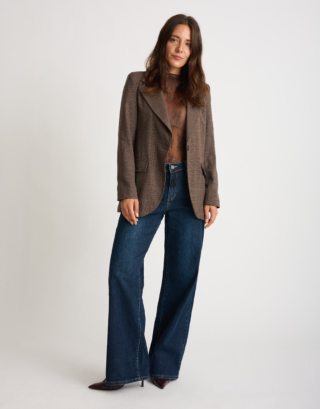 Blazer Fantasia Principe Di Galles