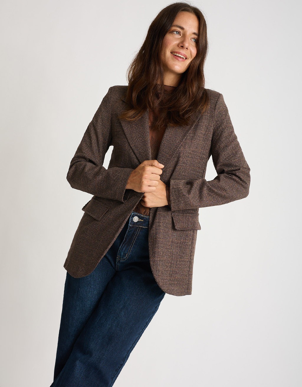 Blazer Fantasia Principe Di Galles