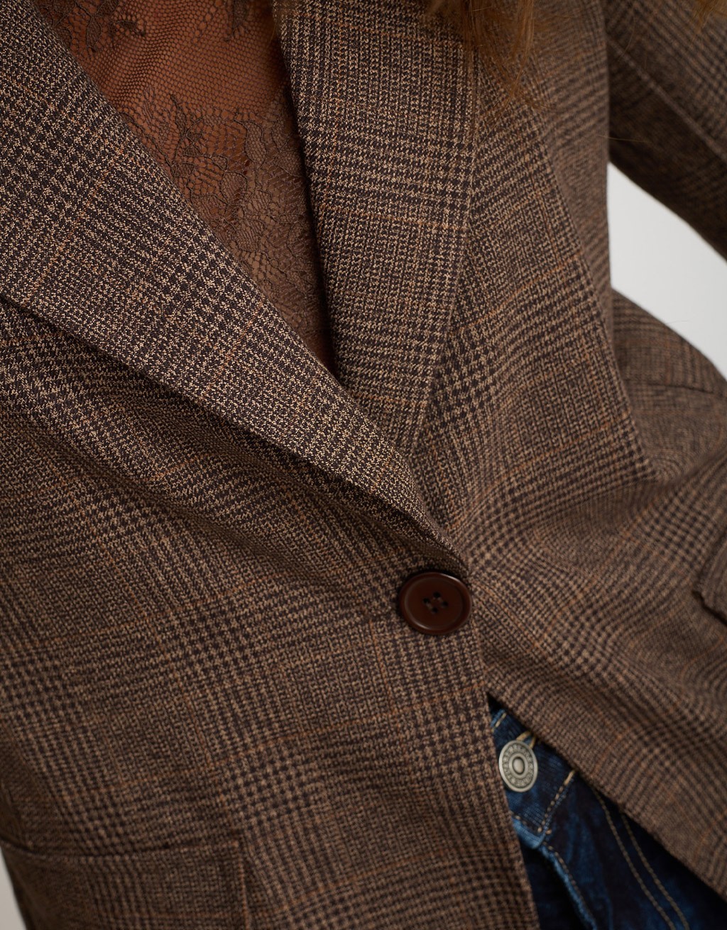 Blazer Fantasia Principe Di Galles