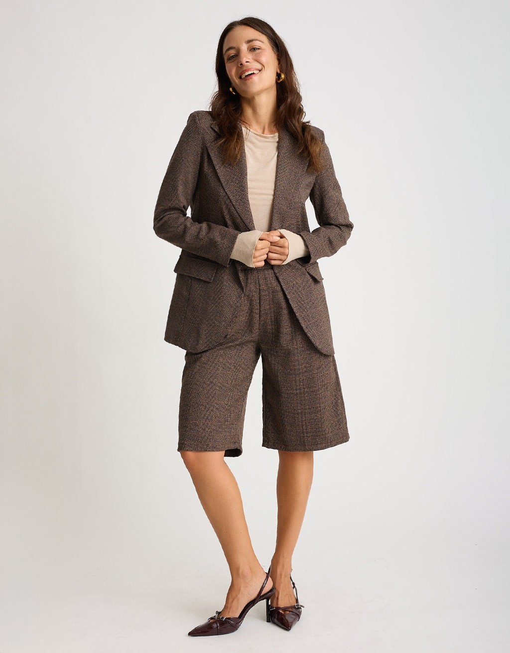 Blazer Fantasia Principe Di Galles