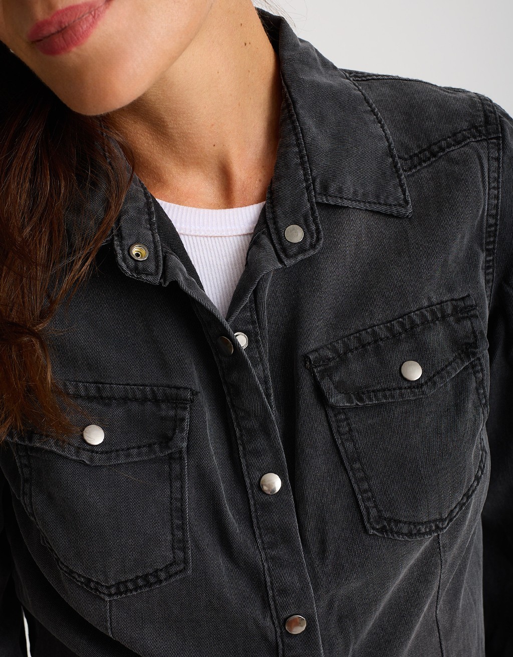 Camicia Jeans Basic