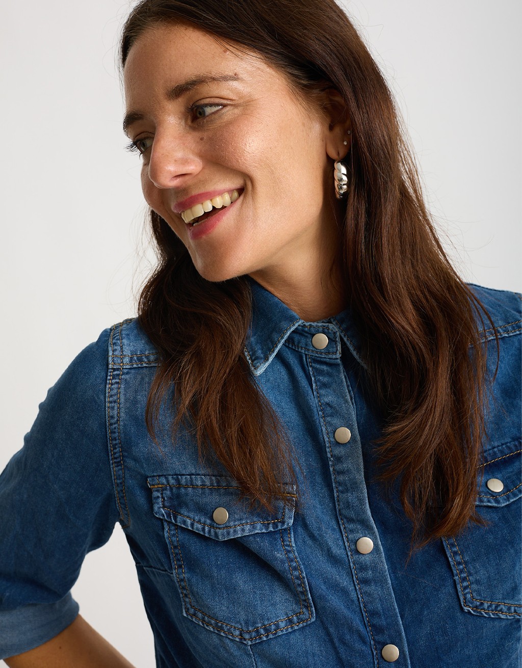 Camicia Jeans Basic