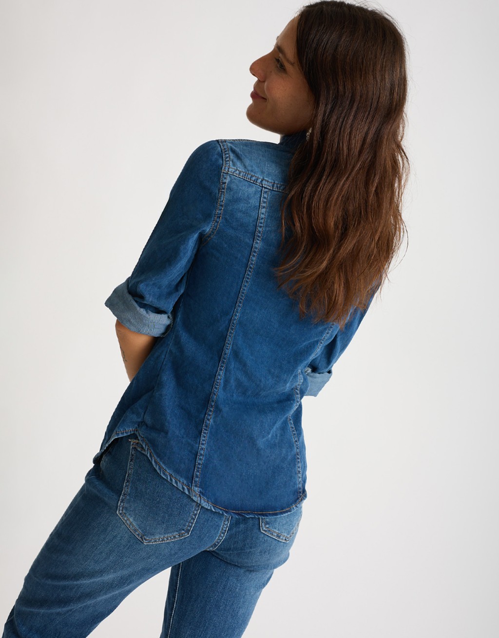 Camicia Jeans Basic