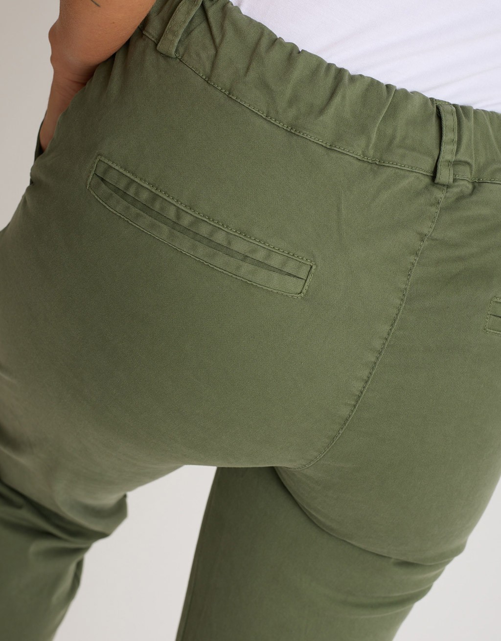 Pantalone Cotone Gabardina Regular