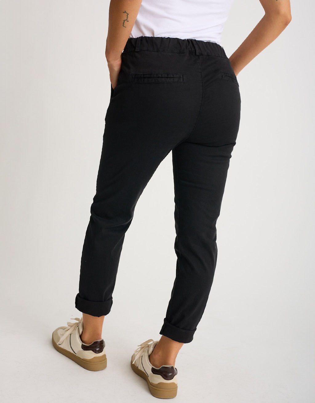 Pantalone Cotone Gabardina Regular