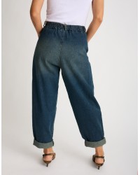 Jeans Baggy Effetto Sabbiato
