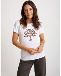 T-shirt Ricamo Albero Vita