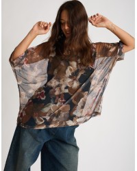 Maglietta Tulle Fantasia Over
