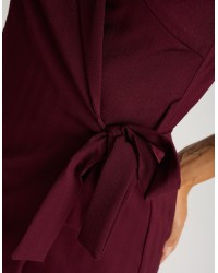Completo Gilet Fluido Effetto Spinato