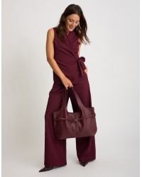 Completo Gilet Fluido Effetto Spinato