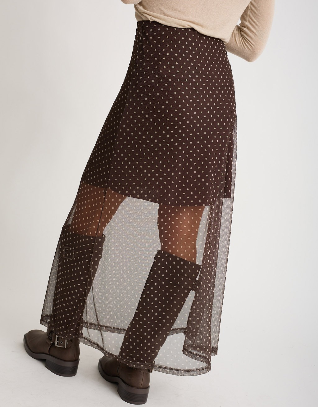 Gonna Tulle Pois