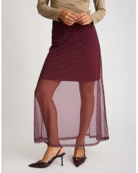 Gonna Tulle Pois
