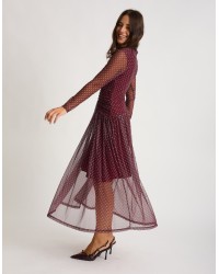 Abito Tulle Pois
