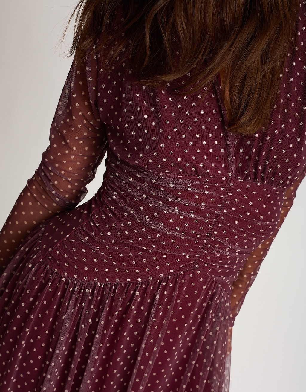 Abito Tulle Pois