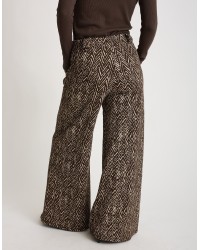Pantalone Palazzo Zig Zag