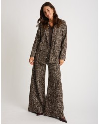 Pantalone Palazzo Zig Zag