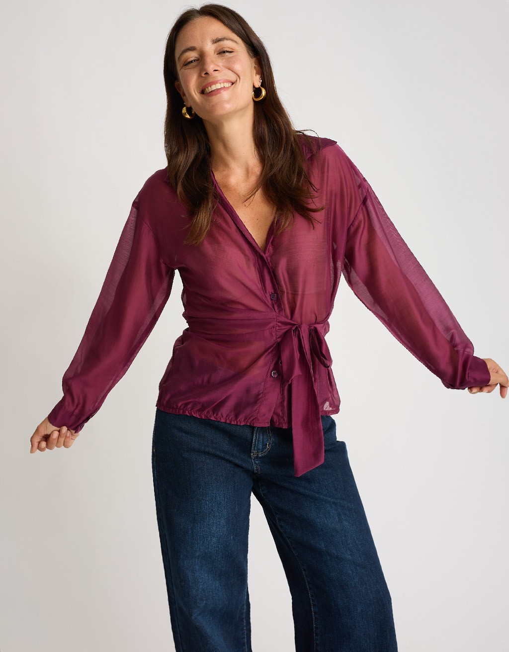 Camicia Tencel Nodo