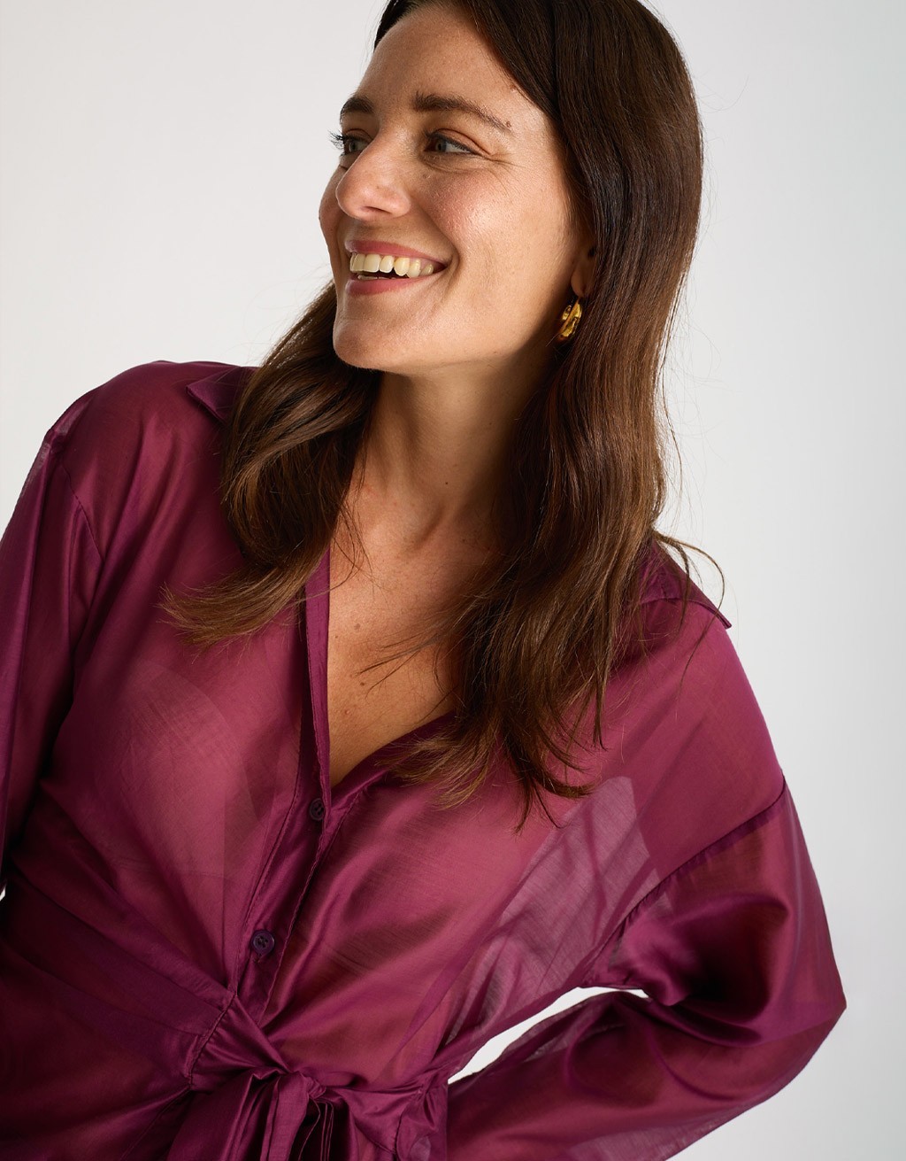 Camicia Tencel Nodo