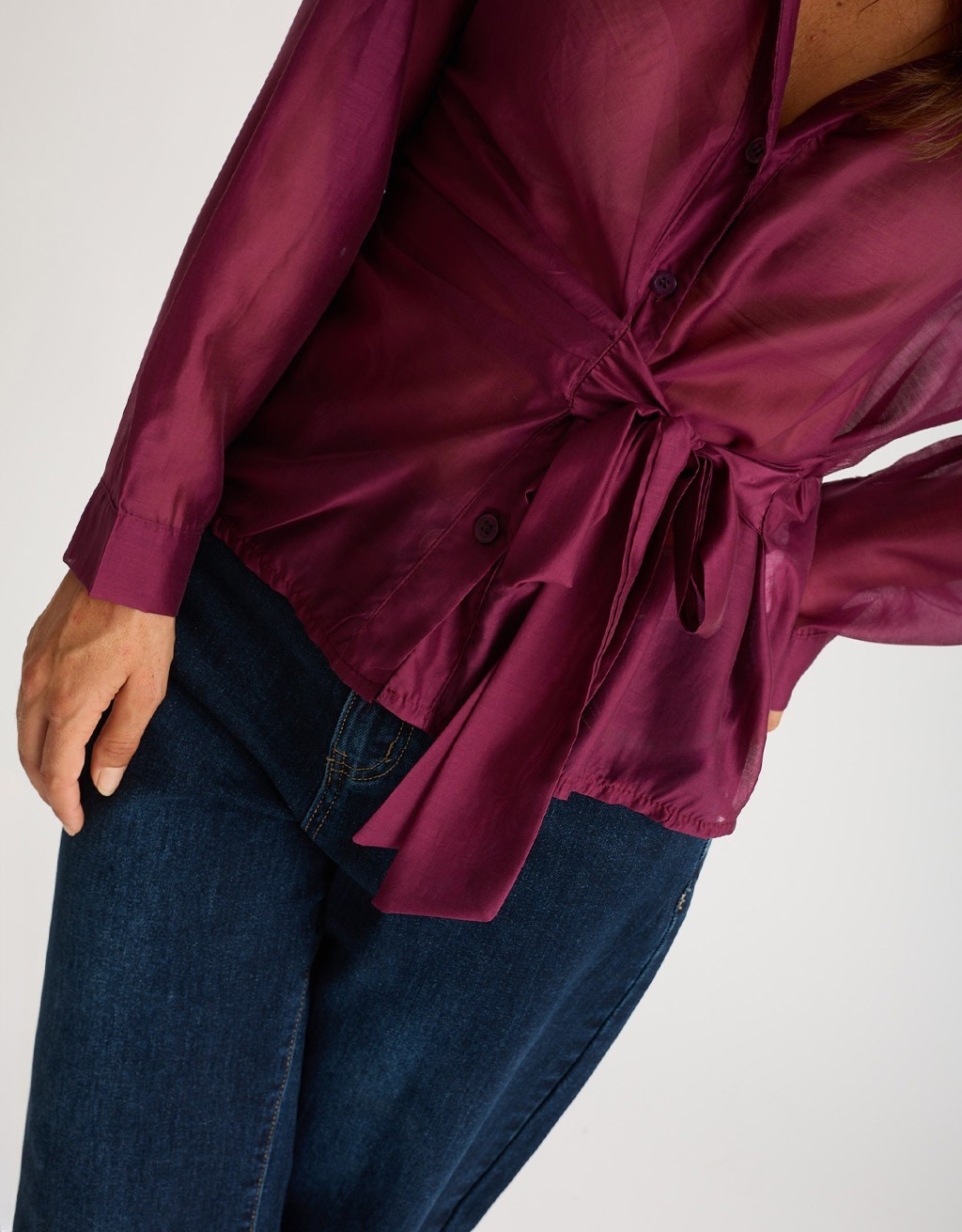 Camicia Tencel Nodo
