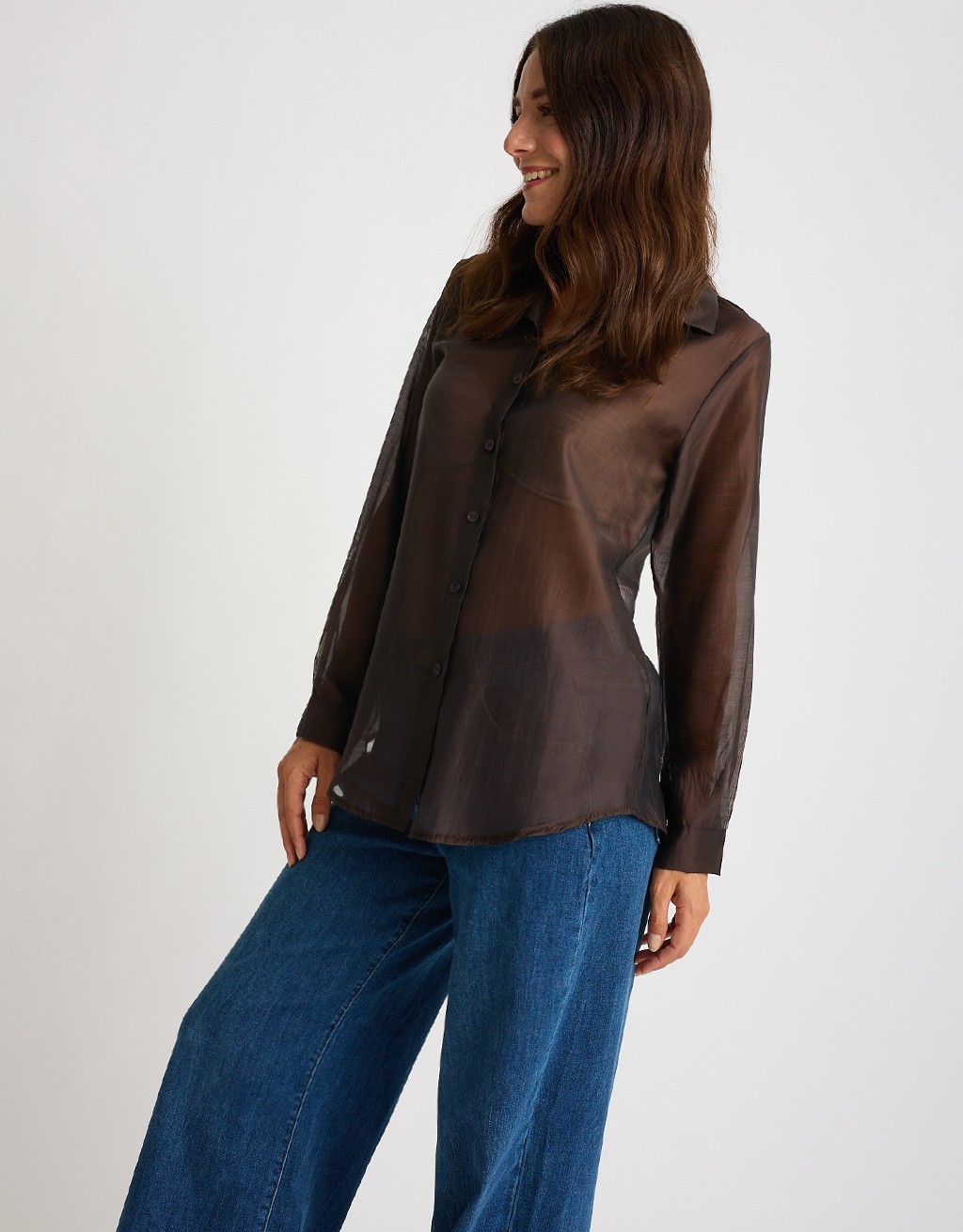 Camicia Tencel Basic