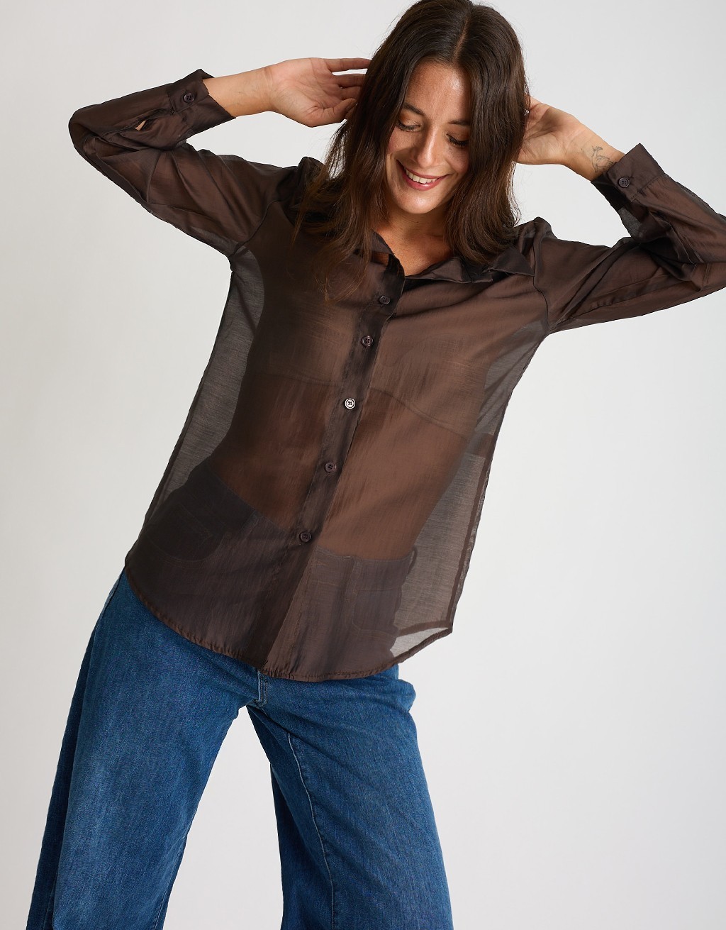 Camicia Tencel Basic