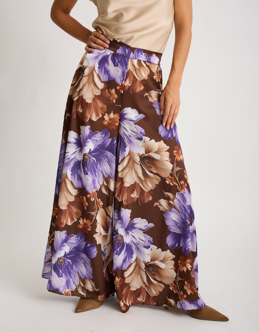 Pantagonna Raso Fantasia Fiore