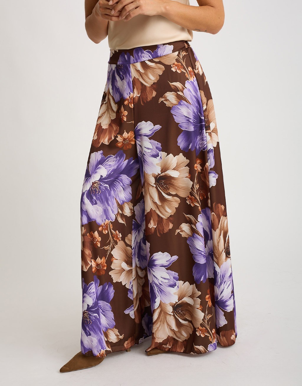 Pantagonna Raso Fantasia Fiore