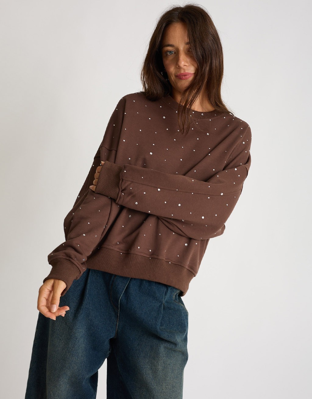 Felpa Strass