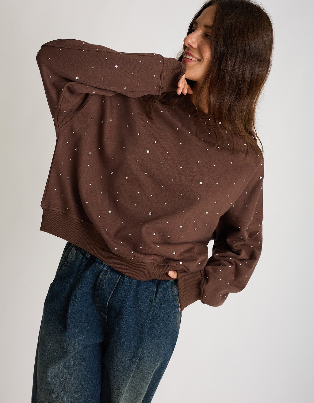 Felpa Strass