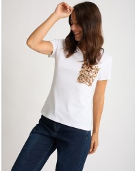 T-shirt Taschino Paillettes'
