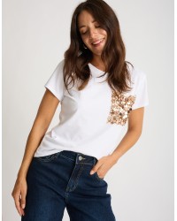 T-shirt Taschino Paillettes'