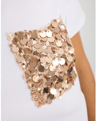 T-shirt Taschino Paillettes'