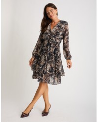 Abitino Georgette Animalier