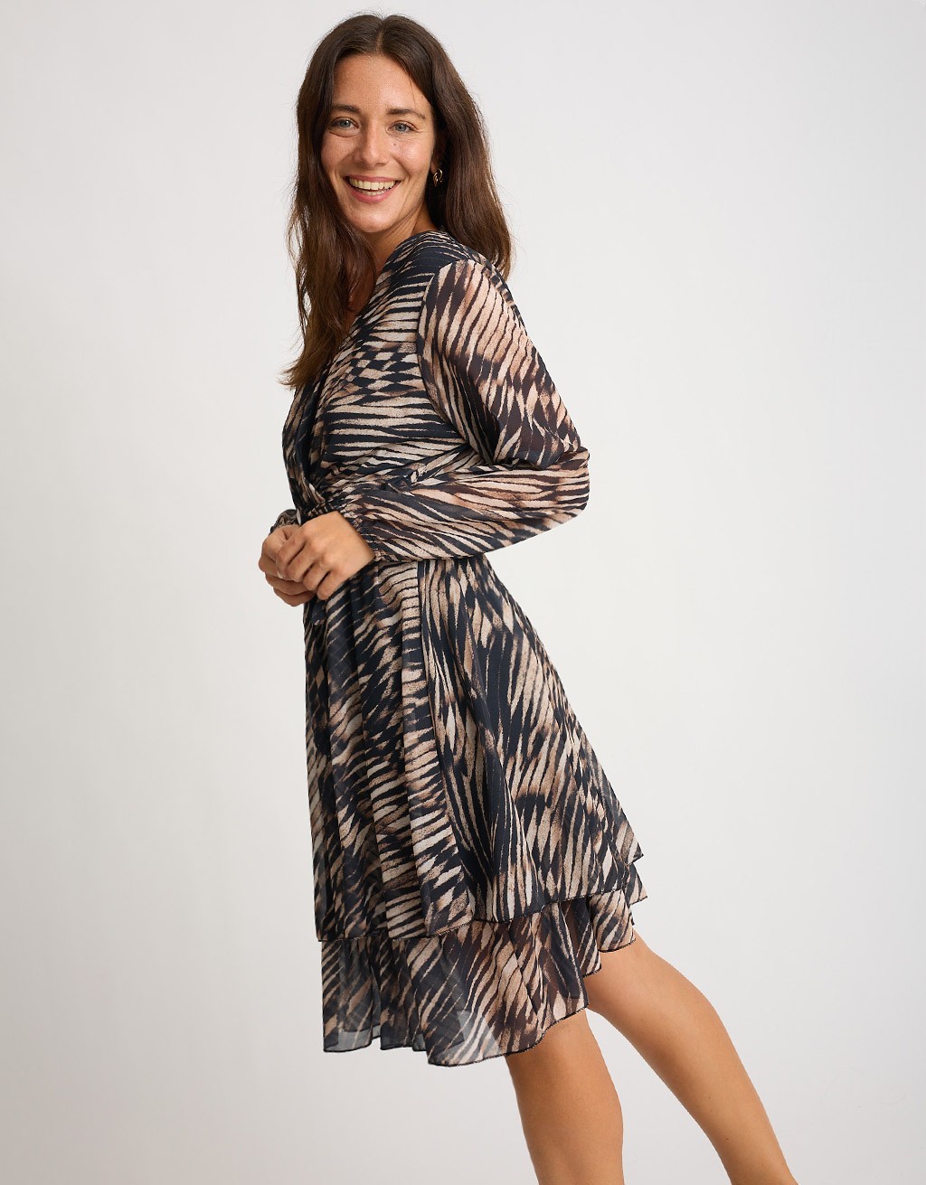 Abitino Georgette Animalier