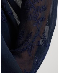 Camicetta Georgette Ricamata