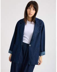 Giacca Jeans Oversized