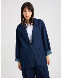 Giacca Jeans Oversized
