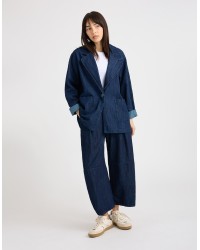 Pantalone Jeans Baloon Crop