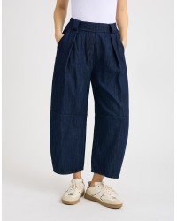 Pantalone Jeans Baloon Crop