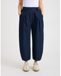 Pantalone Jeans Baloon Crop