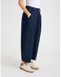 Pantalone Jeans Baloon Crop