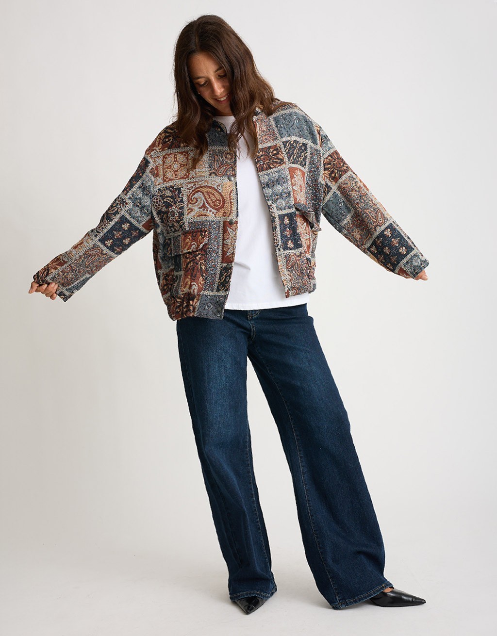 Bomber Jacquard