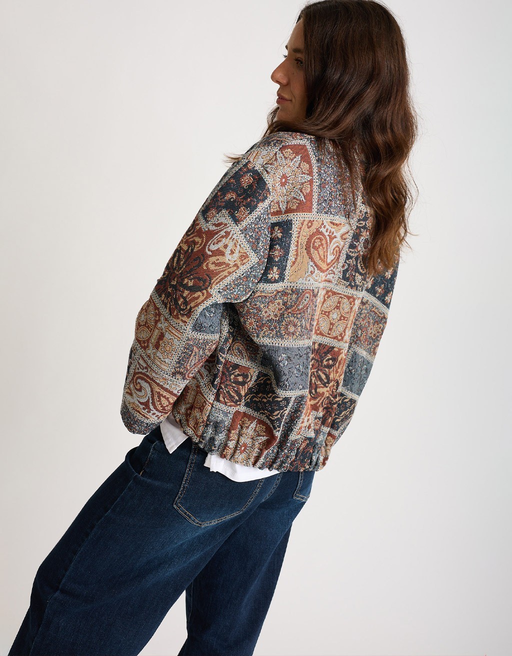 Bomber Jacquard