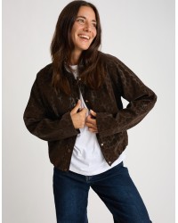 Bomber Animalier Effetto Lucido