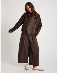 Bomber Animalier Effetto Lucido