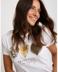 T-shirt Cuori Animalier